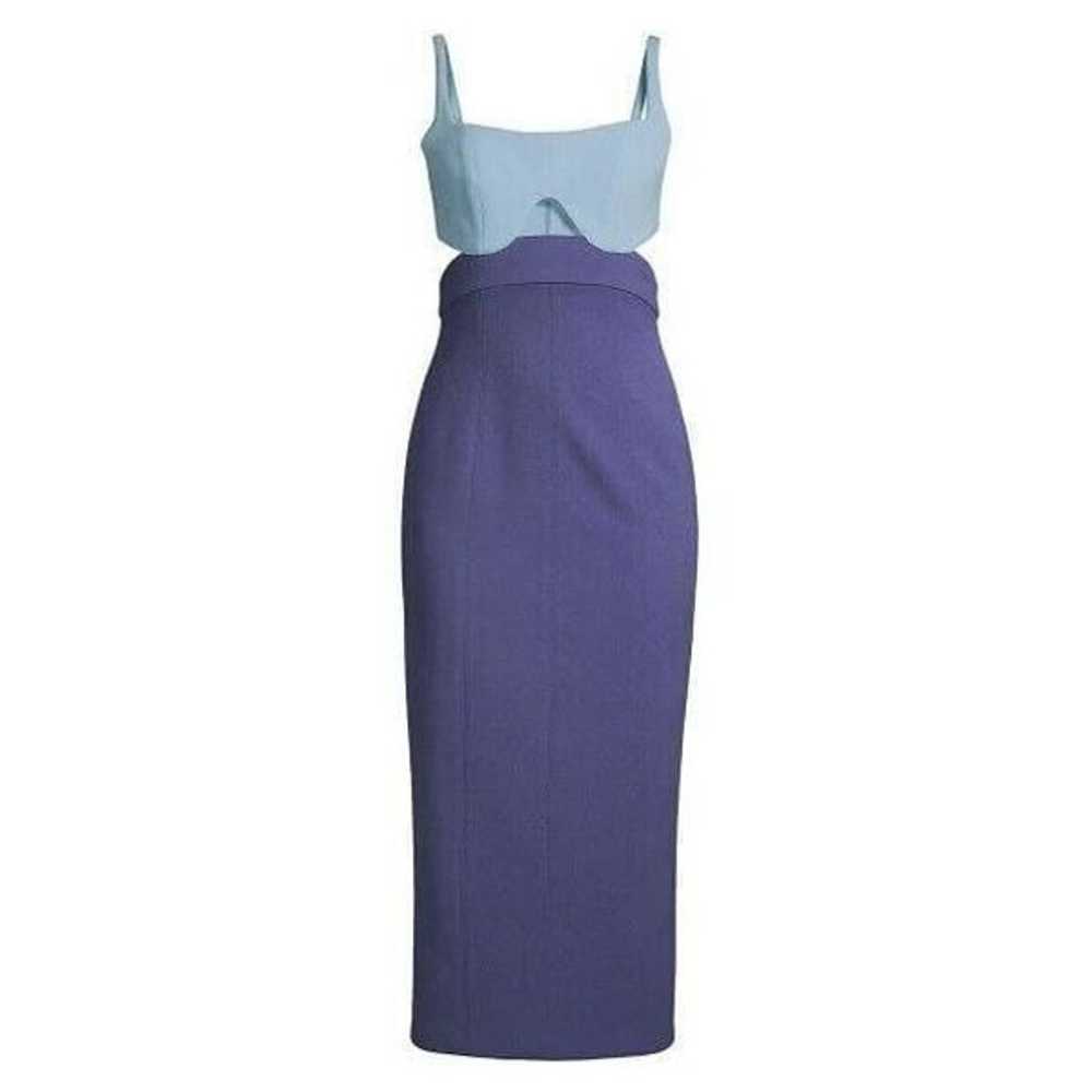 Misha Fernanda Two Tone Midi Dress Women's Medium… - image 3