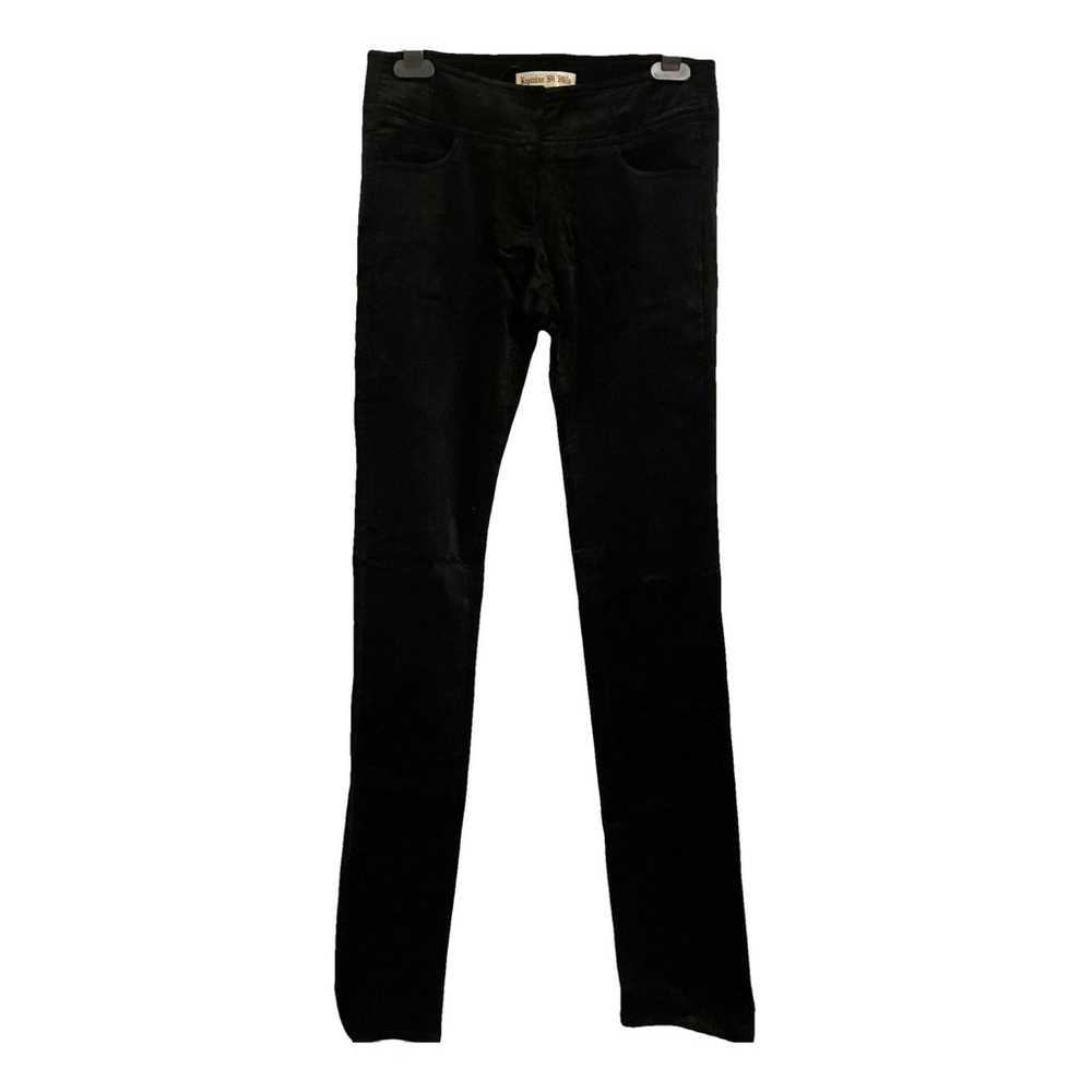 Jasmine Di Milo Velvet slim pants - image 1