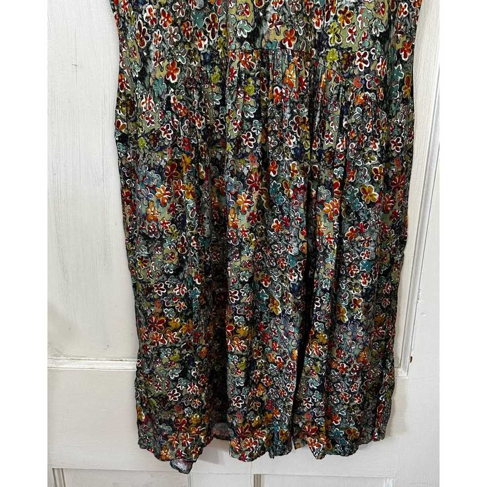 Peruvian Connection Millefiori Dress Floral Print… - image 7