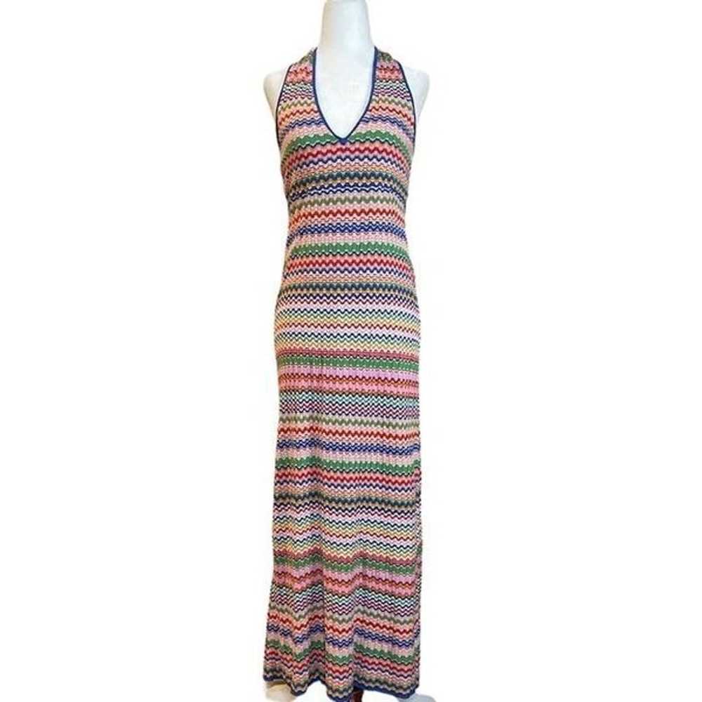 Show Me Your Mumu Kate Halter Dress in Summer Wav… - image 4