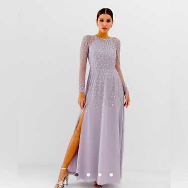 ASOS maxi Dress linear sequin