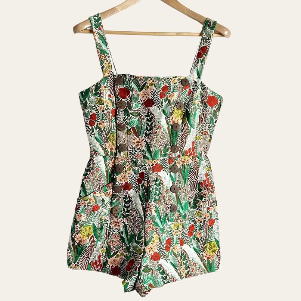 Hutch Marcy Floral Print Jacquard Sleeveless Squa… - image 5