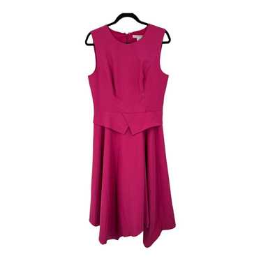 Kay Unger dress Rosemary midi pink size 10