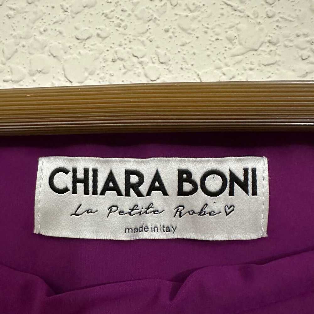 CHIARA BONI Althaia Cold Shoulder Dress Purple Fa… - image 7