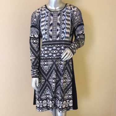 HALE BOB Matte Jersey Long Sleeve Dress medium - image 1