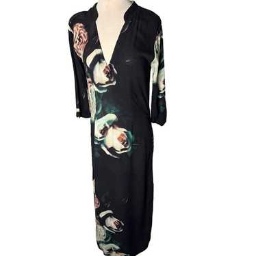 Stillwater women maxi dress sheath Floral sleeve … - image 1