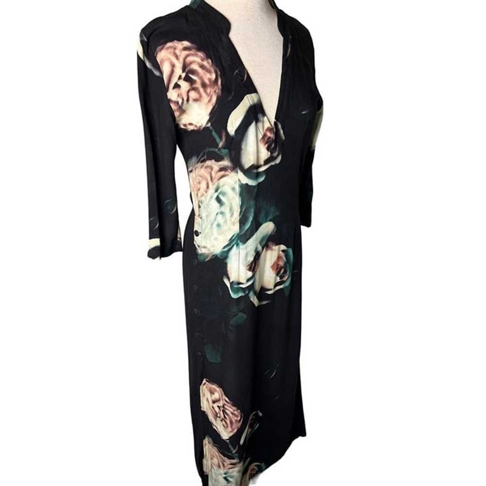 Stillwater women maxi dress sheath Floral sleeve … - image 4