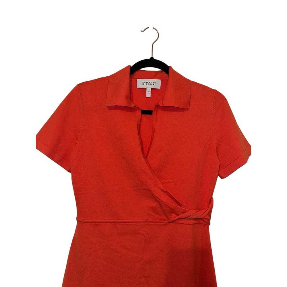 Derek Lam 10 Crosby Coral Raylen Twist Short Slee… - image 4