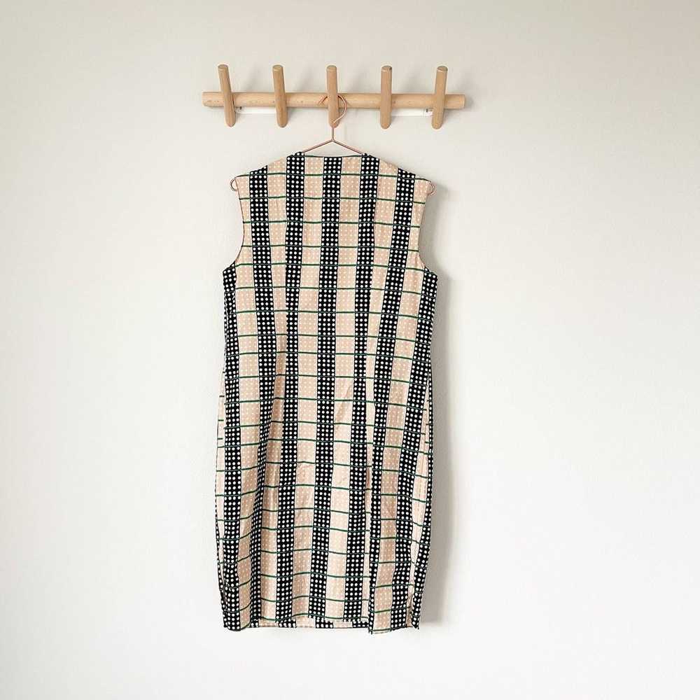 Marni Dot / Stripe Sleeveless Dress - image 7