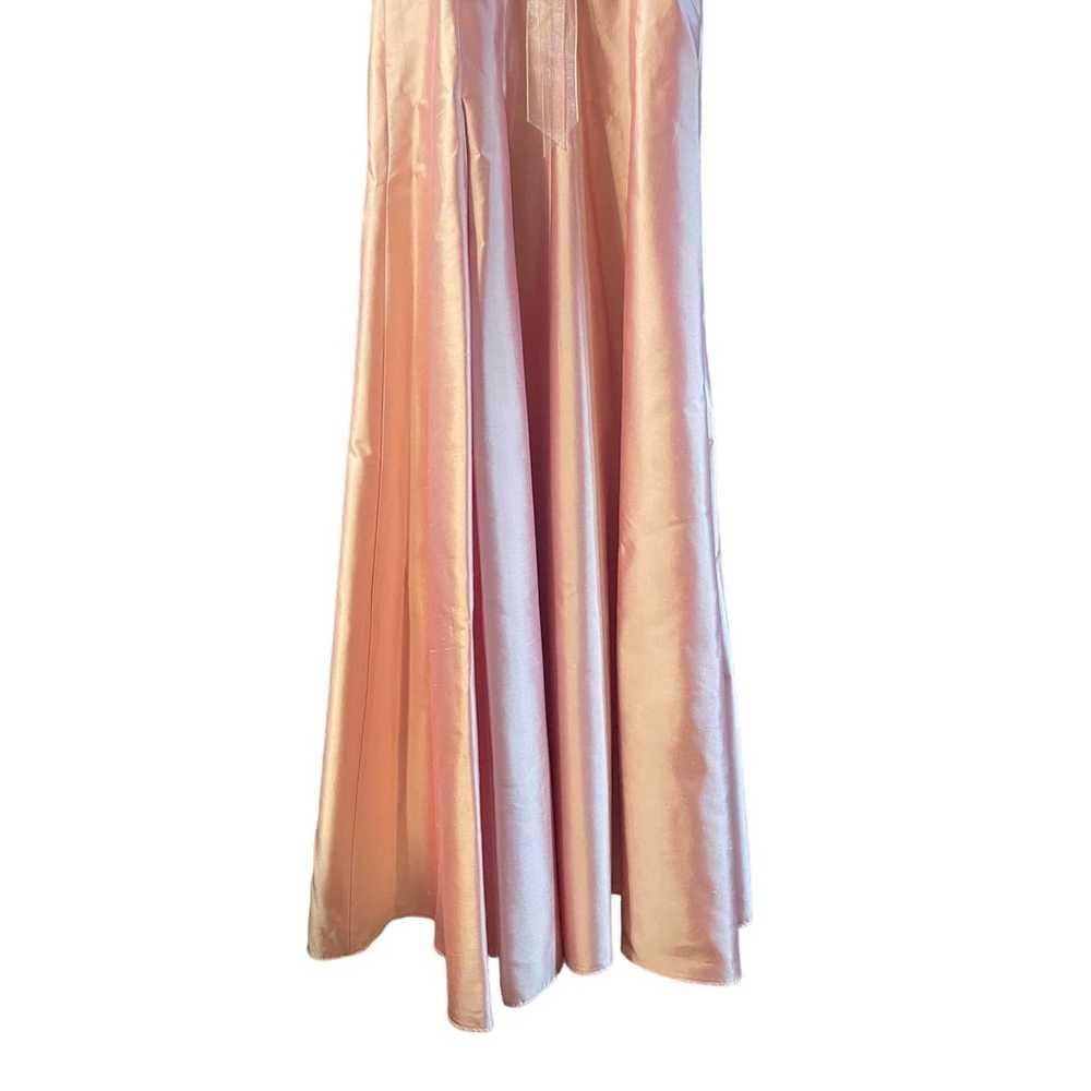 Laundry Shelli Segal 90s Y2K Pink Floor Length Pr… - image 6