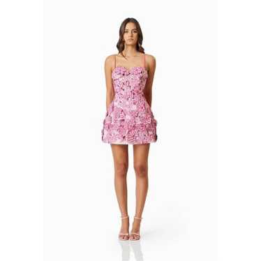 ELLIATT enchanting Strapless Mini Party Dress Bir… - image 1