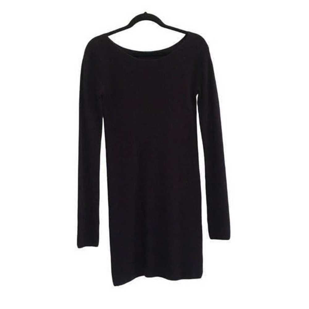 Donna Karan knit long sleeve shift dress - image 5