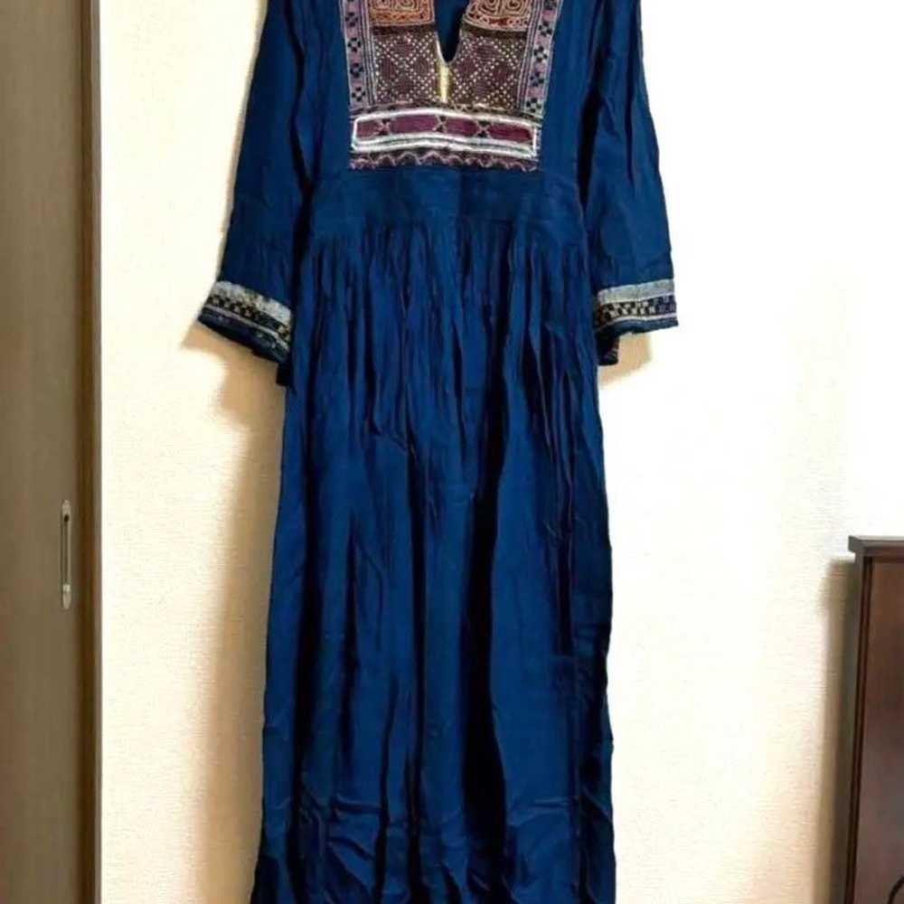 Rare 70s Afghan Dress - image 2