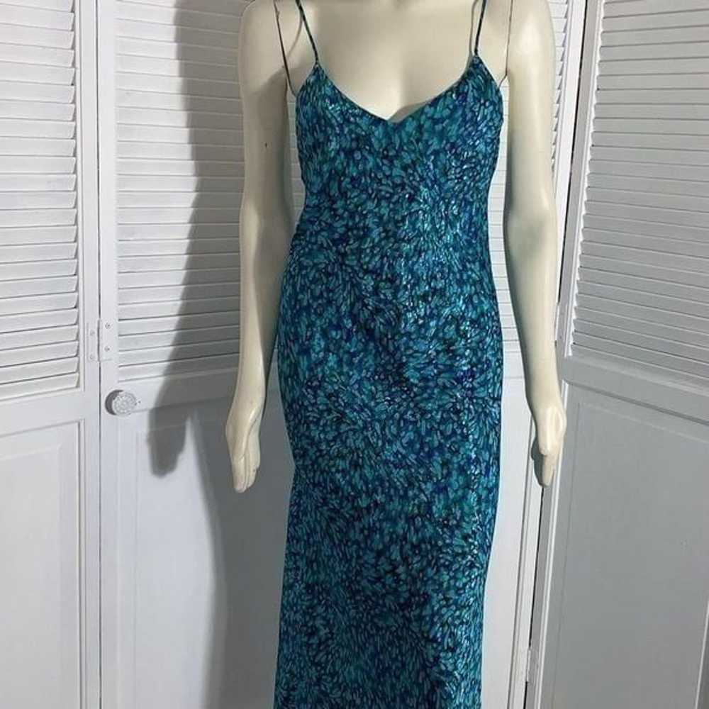 Vintage Neiman Marcus UNION MADE Slip Satin Maxi … - image 11