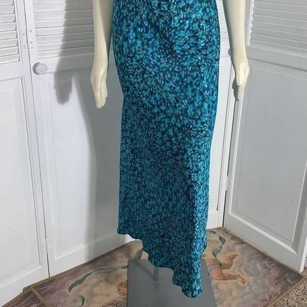 Vintage Neiman Marcus UNION MADE Slip Satin Maxi … - image 12