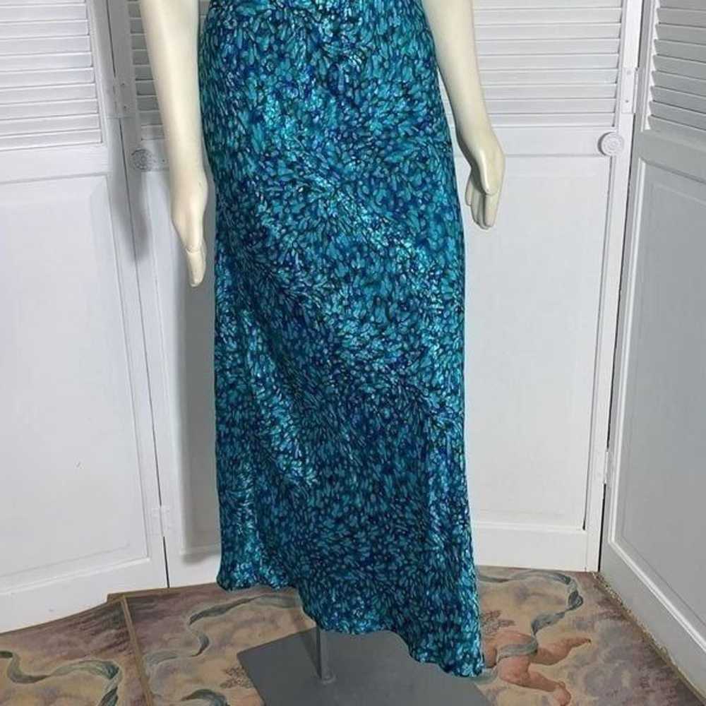 Vintage Neiman Marcus UNION MADE Slip Satin Maxi … - image 2