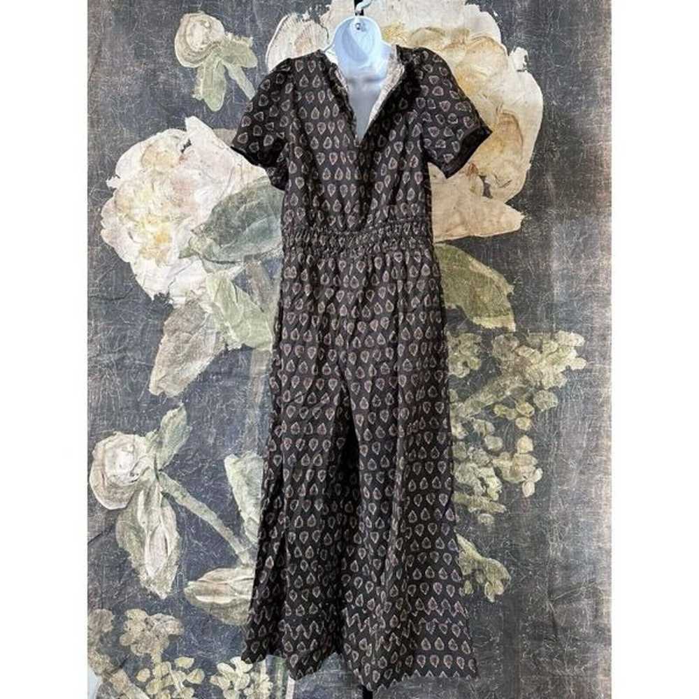 NEW  Anthropologie The Somerset Jumpsuit Sz Medium - image 9