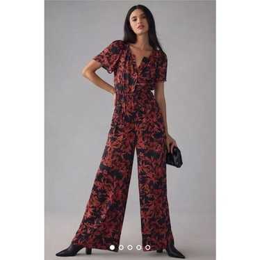 New Anthropologie The Somerset Jumpsuit Size Mediu