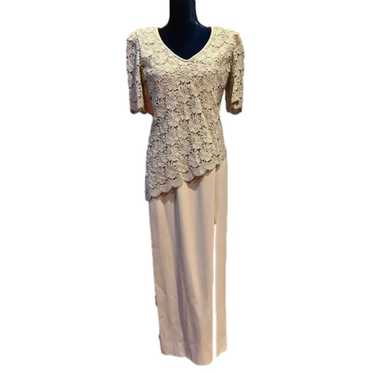 Cattiva New York Dress Embroidered Bodice cream / 