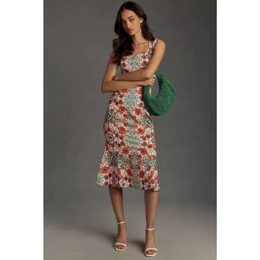 New Anthropologie The Cecily Fit & Flare Sweethear