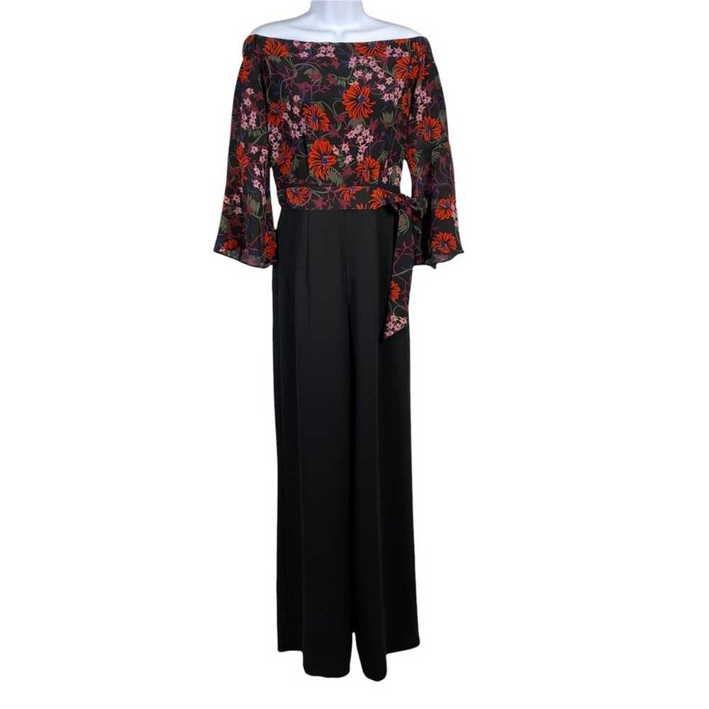 KAREN MILLEN Floral Detail Off-the-Shoulder Jumps… - image 2