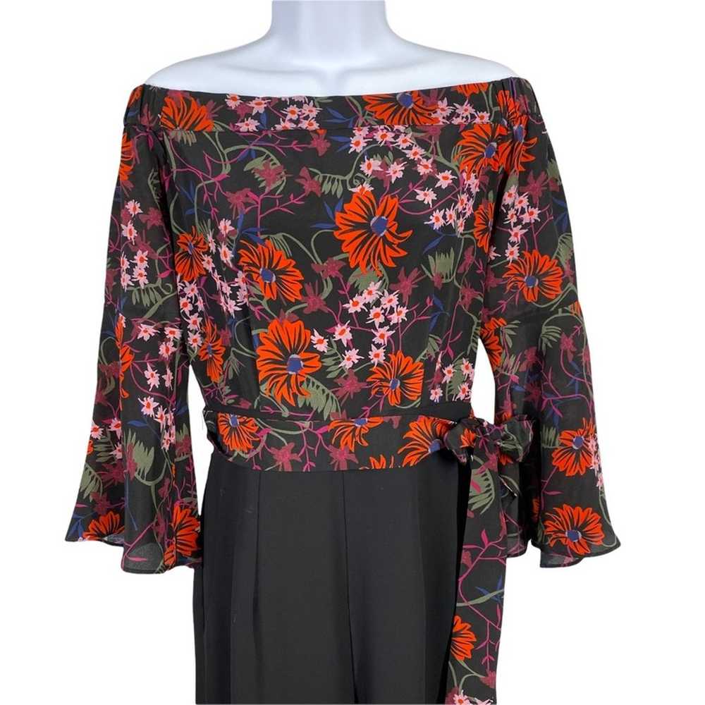 KAREN MILLEN Floral Detail Off-the-Shoulder Jumps… - image 3