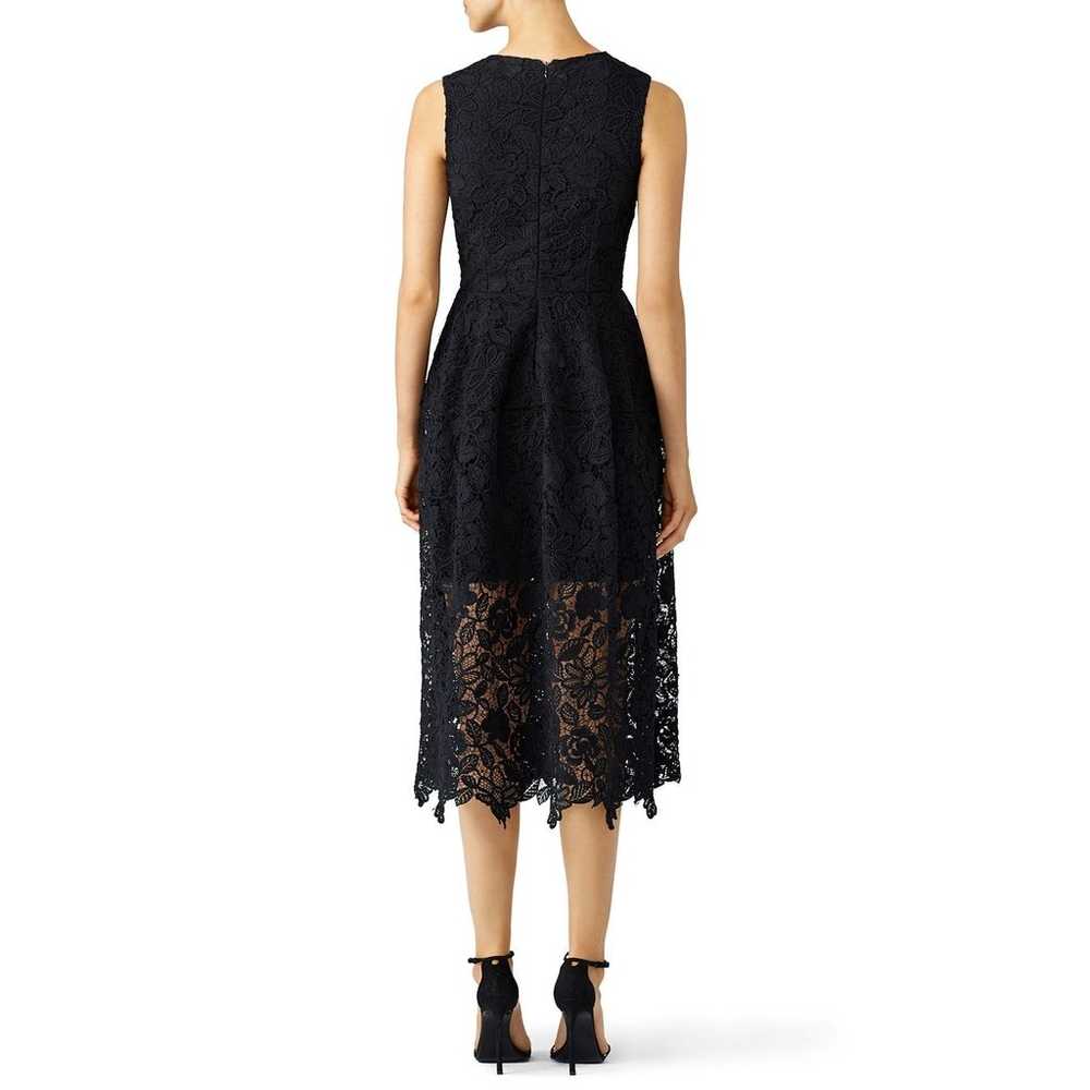 Nicholas Black Mosaic Lace Ball Sleeveless V-Neck… - image 2