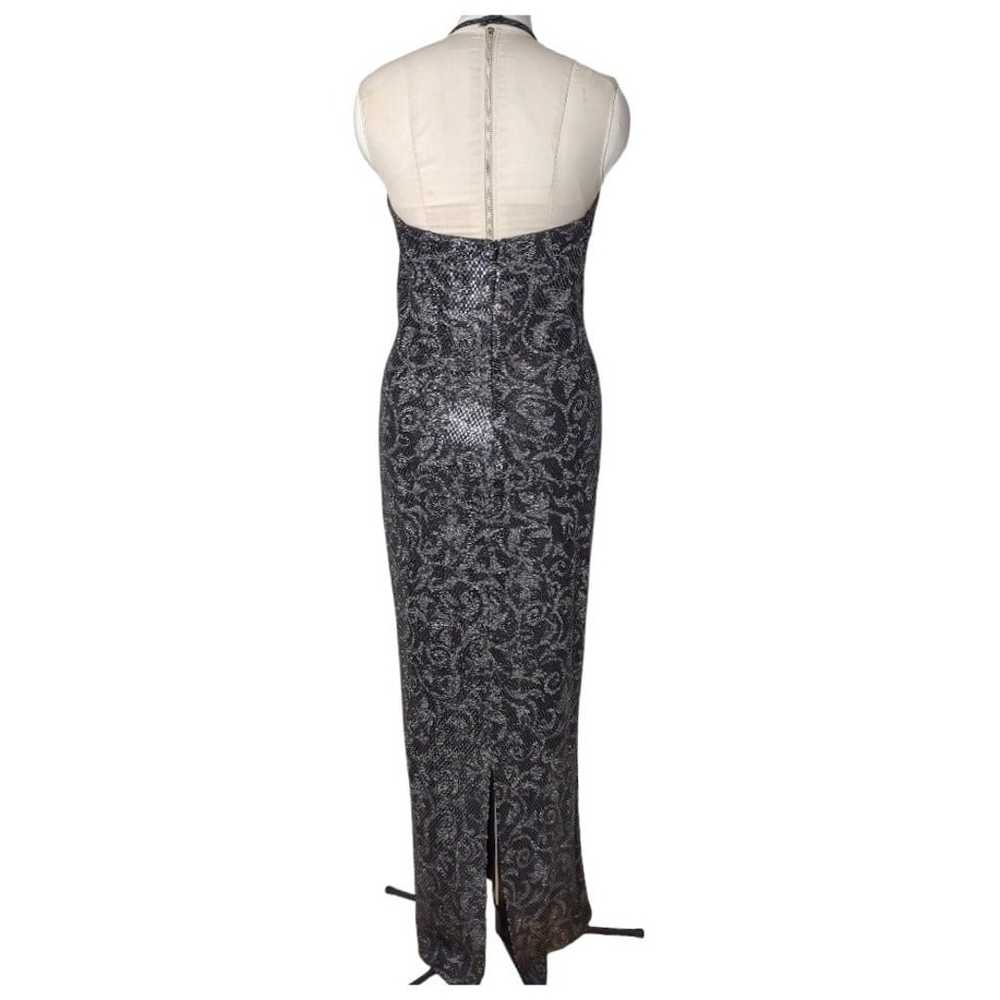 ST JOHN COUTURE Black Halter Dress Size 6 Long Ma… - image 2