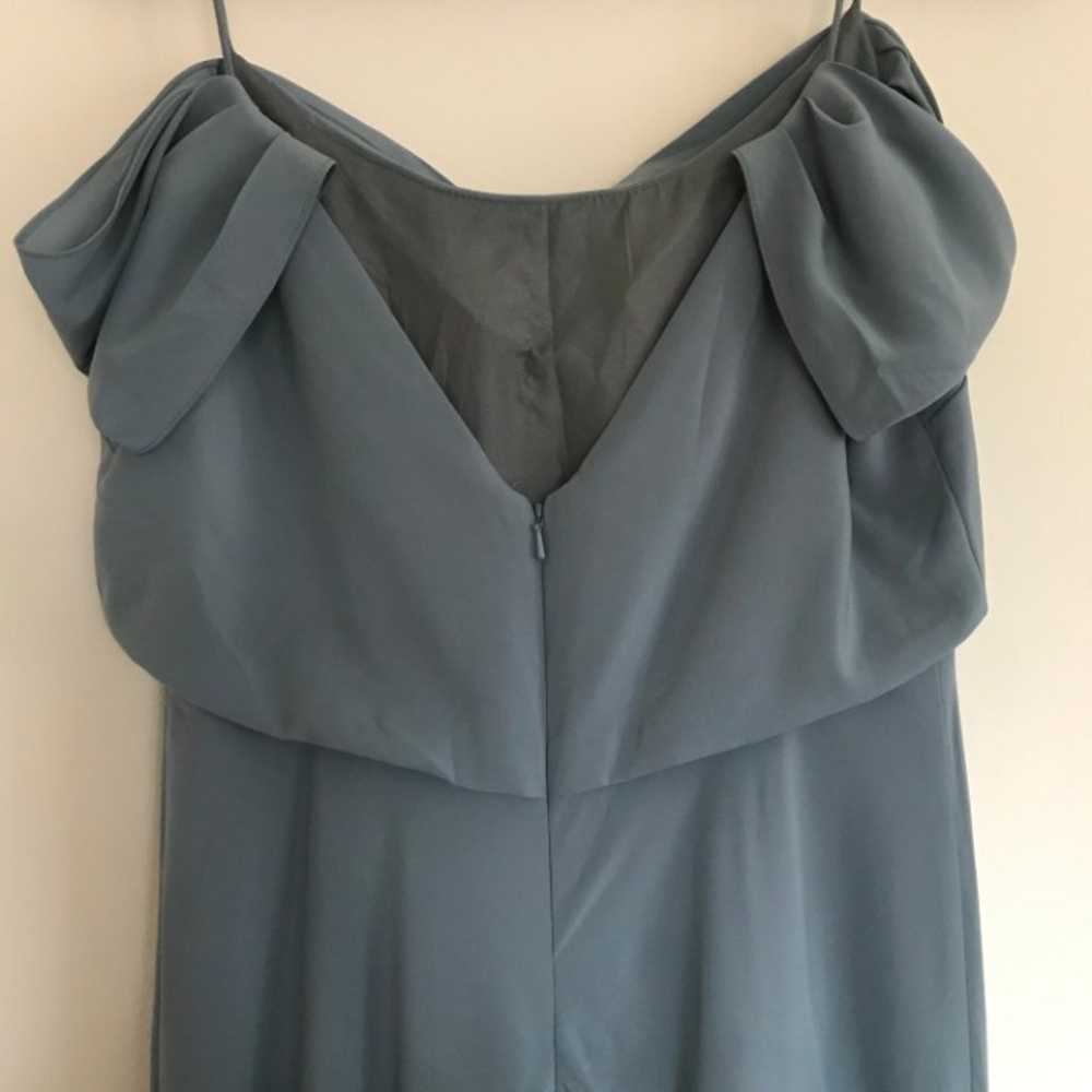 Jenny Yoo Sabine Draped Shoulder Dress 8 - image 10