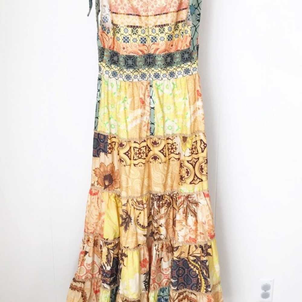 Rosalinda Patchwork Maxi Dress (SMALL) - image 2