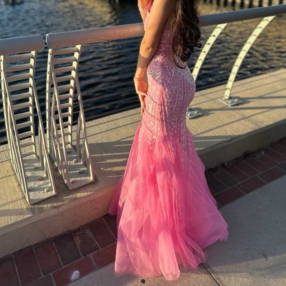 Pink prom Dress - image 3