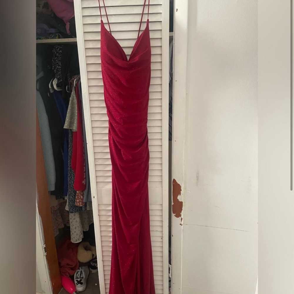 Sexy Red Prom Dress - image 1