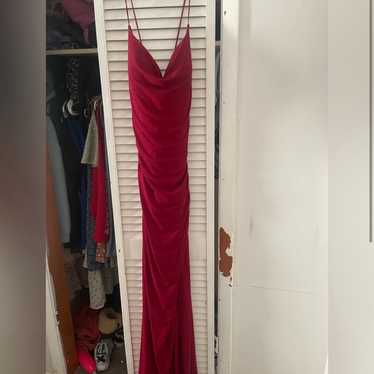 Sexy Red Prom Dress - image 1