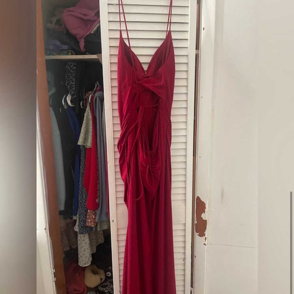 Sexy Red Prom Dress - image 4