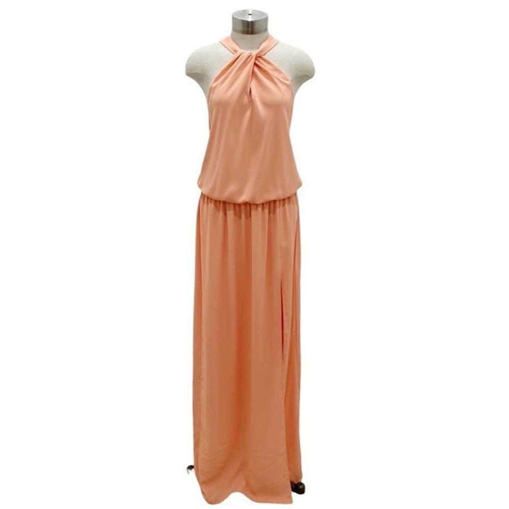 AMANDA UPRICHARD Kurie Keyhole Halter Maxi Dress … - image 3