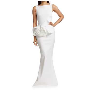 Off Shoulder Evening Gown Fishtail - image 1