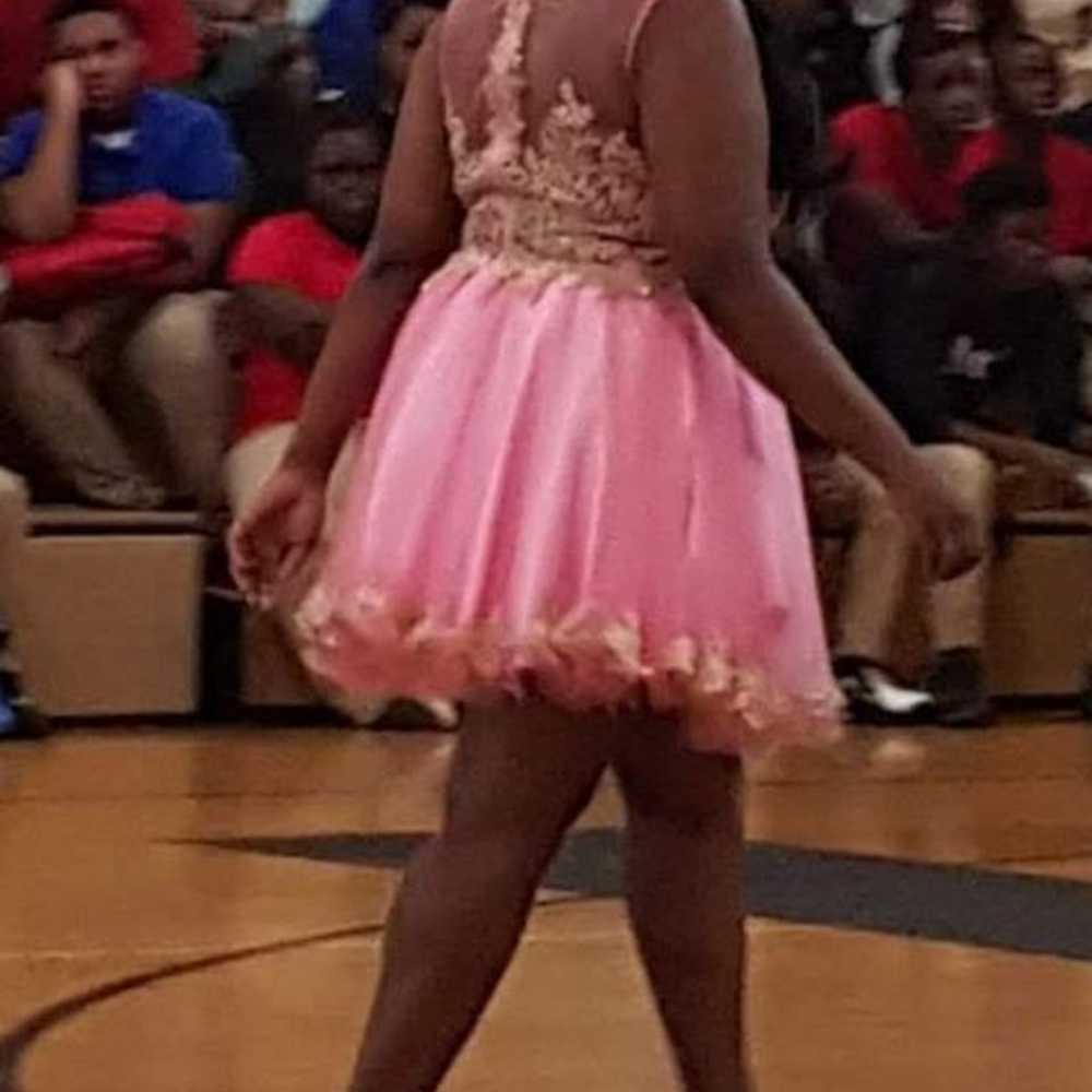 A Pink and Gold Homecoming Dress - image 2