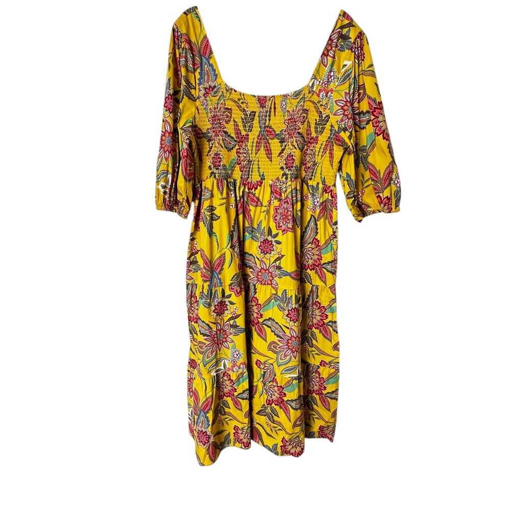 Johnny Was Mladen Floral Midi Dress - image 3