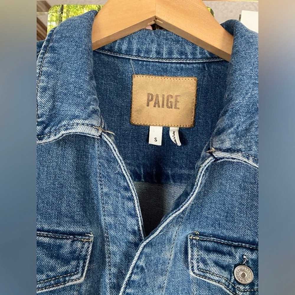 MAYSLIE PAIGE Button Through Denim Mini Dress - image 4