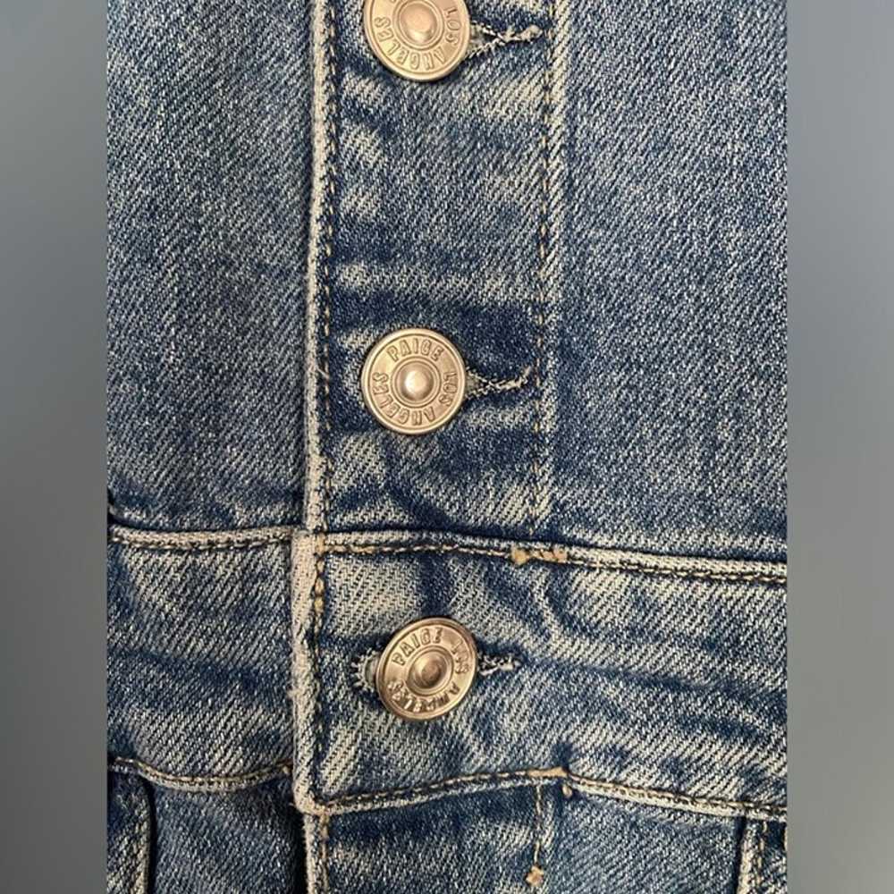 MAYSLIE PAIGE Button Through Denim Mini Dress - image 6