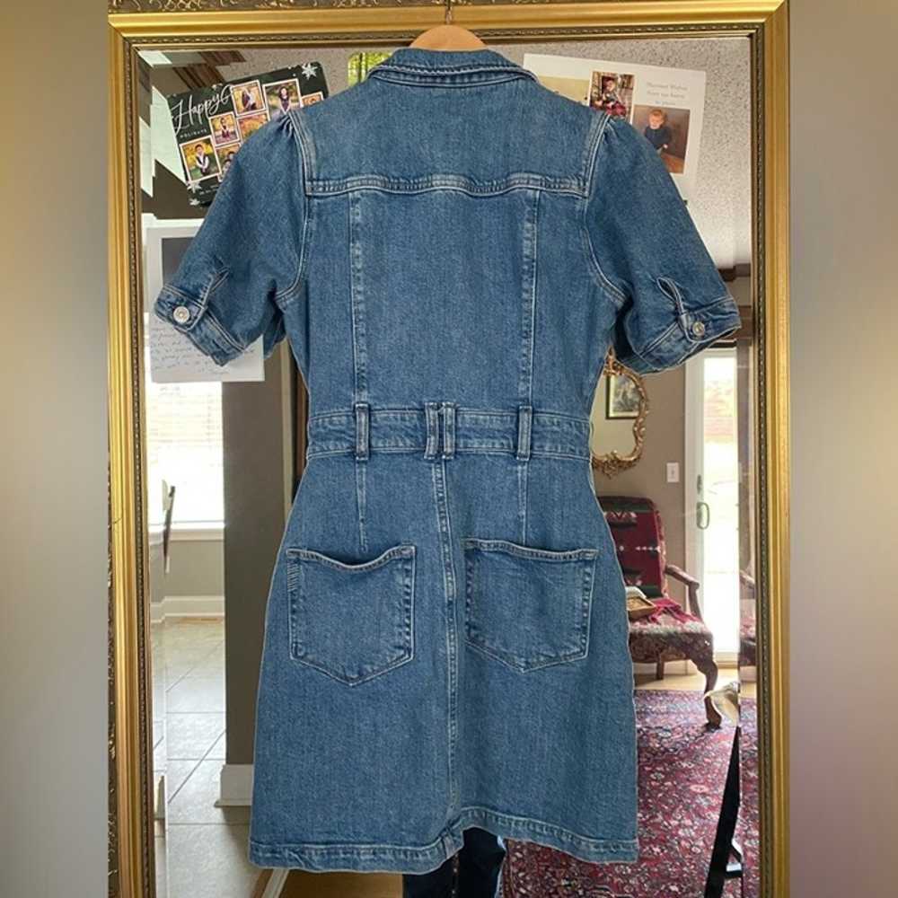 MAYSLIE PAIGE Button Through Denim Mini Dress - image 7