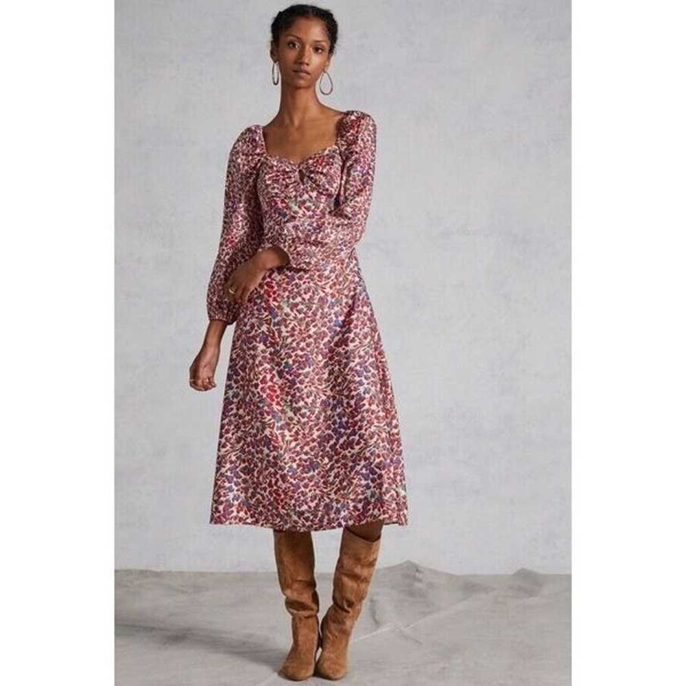 New Floral Midi Dress Sachin & Bab Size 4 - image 3