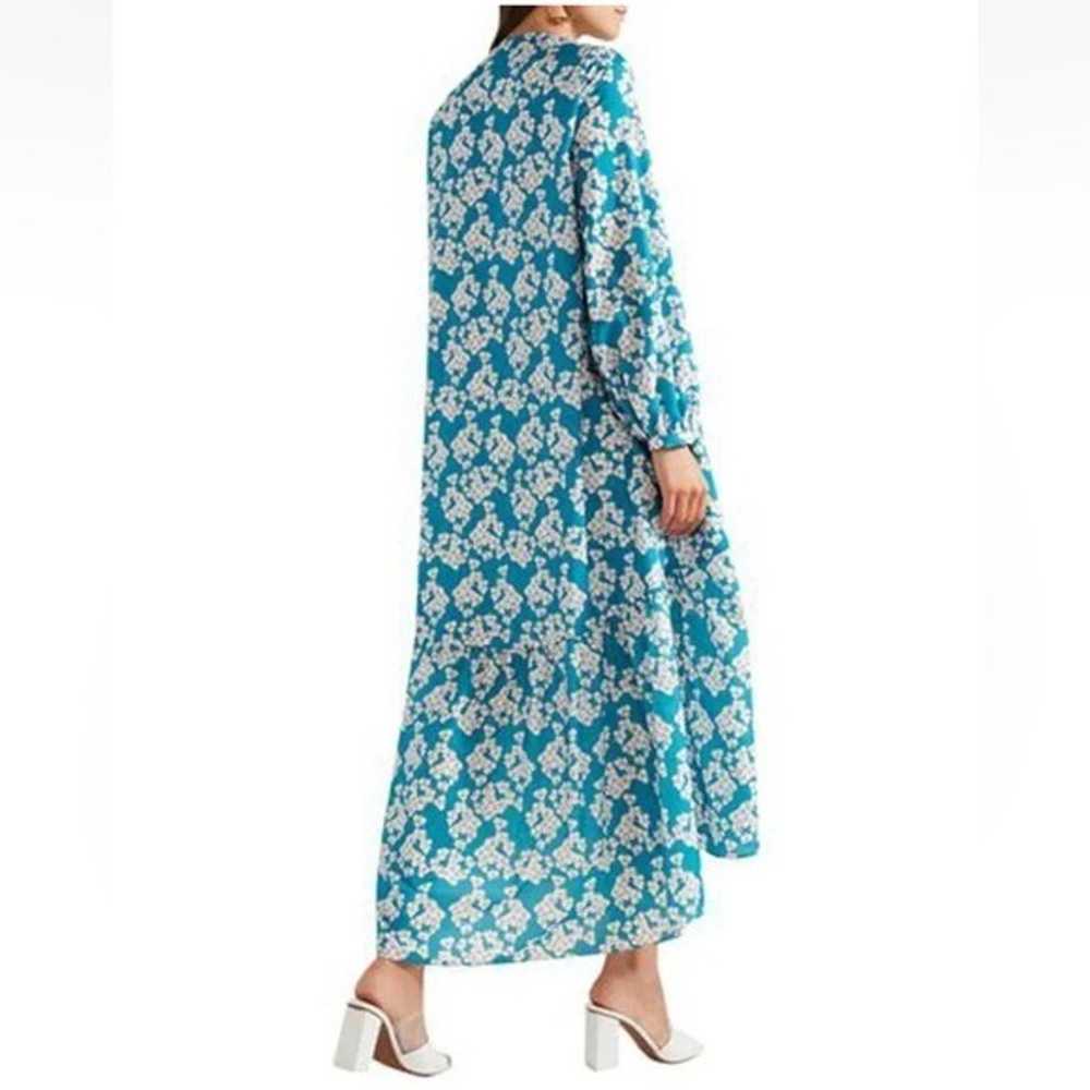 Borgo De Nor blue floral Beatrice dress - image 4