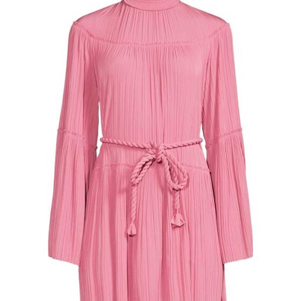 $550 A.L.C. Tressa Highneck Mini Dress size 6 - image 1