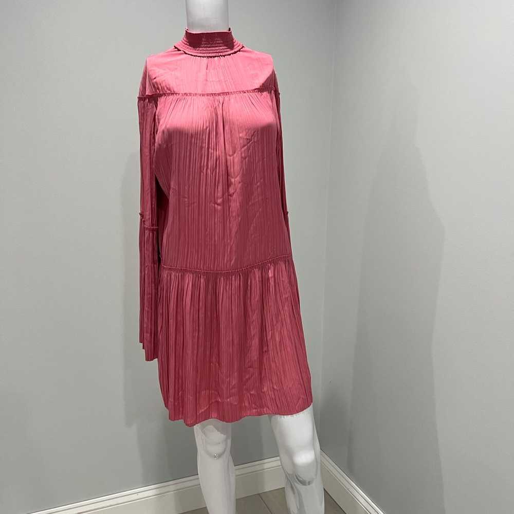 $550 A.L.C. Tressa Highneck Mini Dress size 6 - image 7