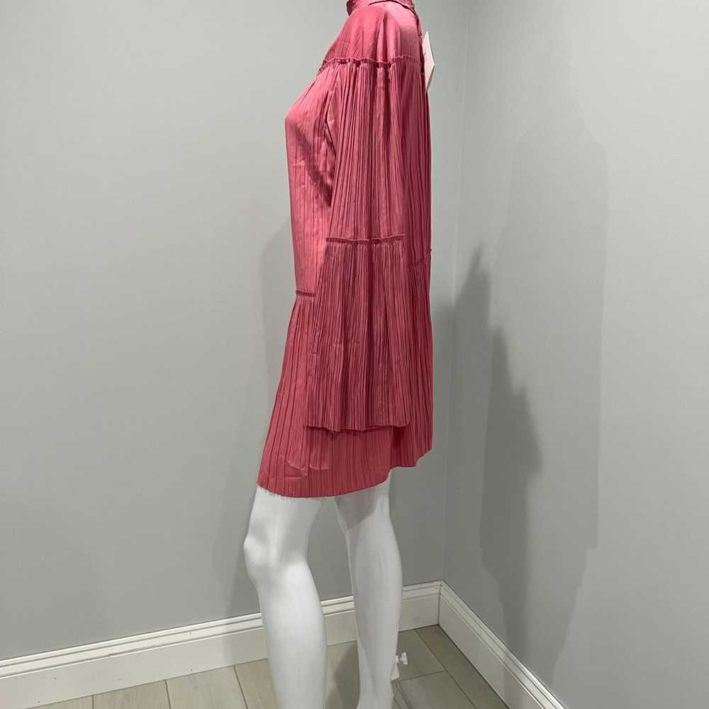 $550 A.L.C. Tressa Highneck Mini Dress size 6 - image 8