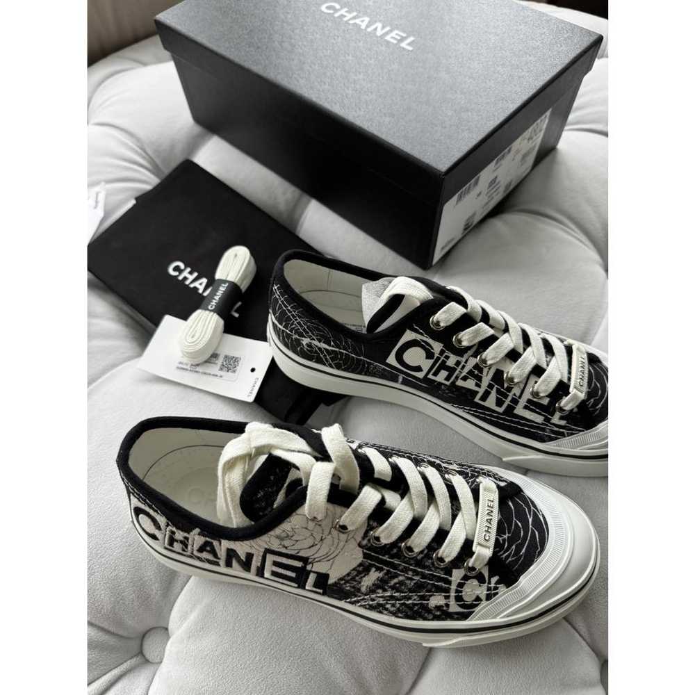 Chanel Cloth trainers - image 4