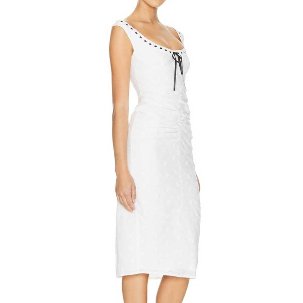 Majorelle Carmen Midi Dress White - image 2