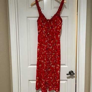 Realisation Par THE JULIET DRESS in Rouge Fleur - image 1