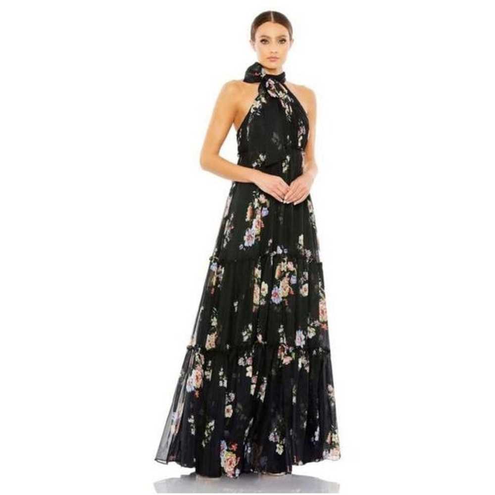 Ieena Mac Duggal FLORAL PRINT RUCHED TIERED HIGH … - image 1